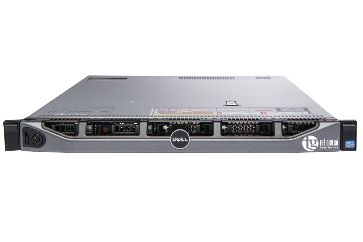 SERVER DELL POWEREDGE R620 XEON 2 x E5 2670 v1 RAM 32G SAS 300G RAID H710 1U