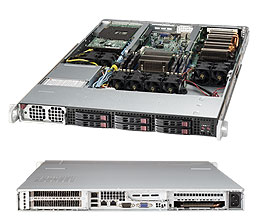 SERVER SUPERSERVER GPU 1017GR-TF Intel® Xeon® processor E5-2600